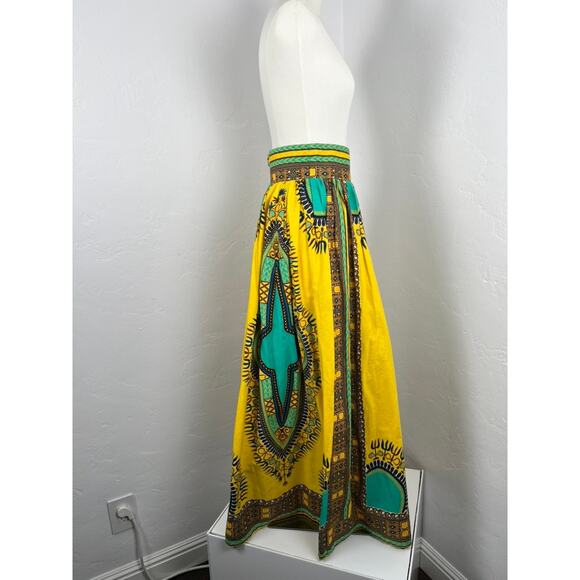 GORGEOUS BOHO COTTON MAXI SKIRT (Womens: Medium) - Picture 9 of 10